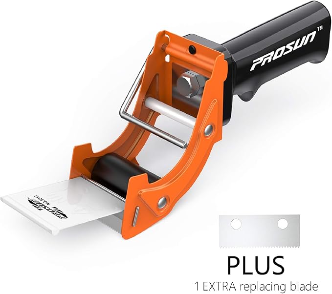 Fast Reload 2 Inch Tape Gun Dispenser Packing Packaging Sealing Cutter Orange