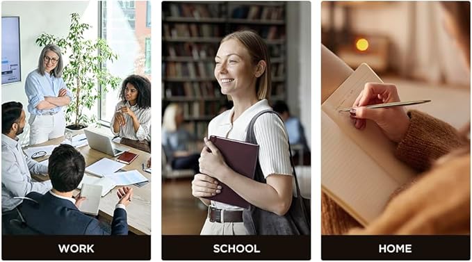 &And Per Se Lined Journal Notebook, 160 Pages, A5 5.7 x 8 inches College Ruled Thick Paper Notebook Journals for Writing, Hardcover Notebooks for Women Men Office School (1 Pack, Pink)