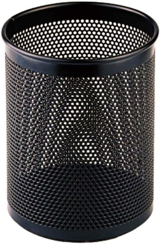 Comix Pen Holder Desk Organizer, Wire Mesh Pencil Cup with Foam Pad and Non-Slip Bottom Office Supplies Desk Accessories for Home Office School, 1 Pack