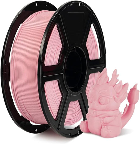 FLASHFORGE Rapid PLA Filament 1.75mm, High Flow Speedy 3D Printer Filament, Experience Exceptional Performance with 500mm/s High-Speed Printing, Neatly Wound & Top-Notch Filament (Light Pink)