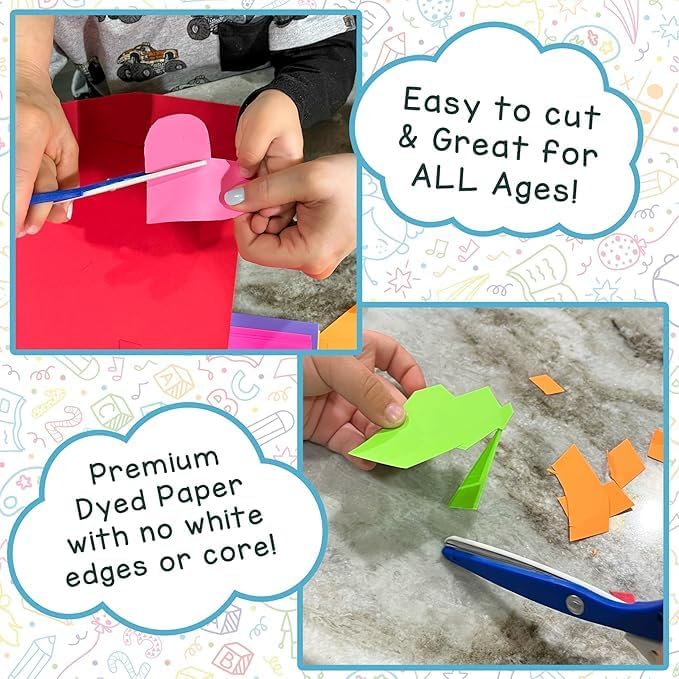 Hygloss Black Cardstock - 11x17-Inch, 50 Sheets, 65 lb/ 176 gsm, Fade-Resistant, Acid-Free Color Card Stock Paper