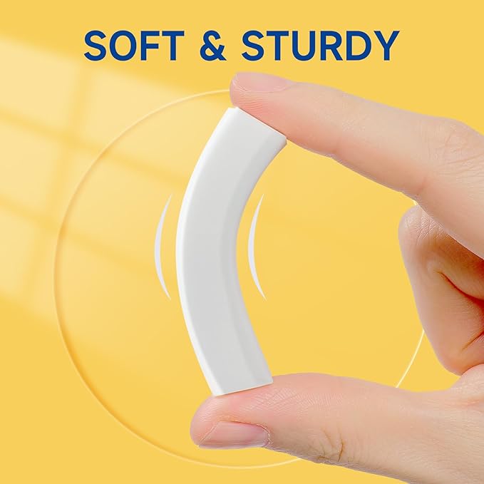 144 Pack White Erasers Bulk, Large Pencil Erasers for School, Classroom, Teacher, Homeschool, and Office Supplies