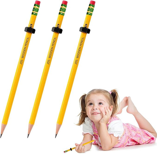ADHD Pencil - Threaded Fidget Pencil for ADHD & Anxiety, Silent Sensory Stress Relief Rotating Pen for School, Office & Home