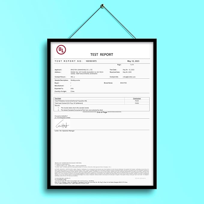 Binditek 50 Pack Plastic Binding Comb Spines, 1-1/2 Inch Diameter, 310 Sheet Capacity, 19 Ring, for Letter Size, Black, for Students and Coworkers