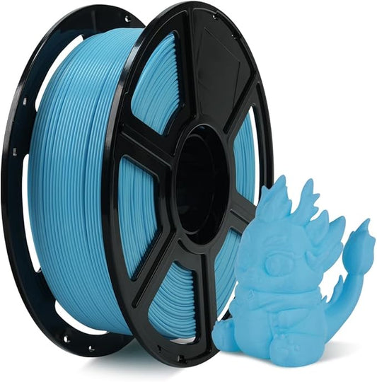 FLASHFORGE Rapid PLA Filament 1.75mm, High Flow Speedy 3D Printer Filament, Experience Exceptional Performance with 500mm/s High-Speed Printing, Neatly Wound & Top-Notch Filament (Ice Blue)