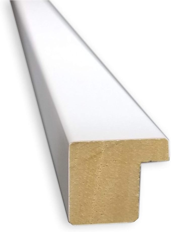 Amanti Art Natural Cork Board for Wall, 21x25 Vision Board with White Frame, Medium Corkboard Office Decor for Home Organization, Modern Corkboard Pinboard to Display Items for Home Organization in