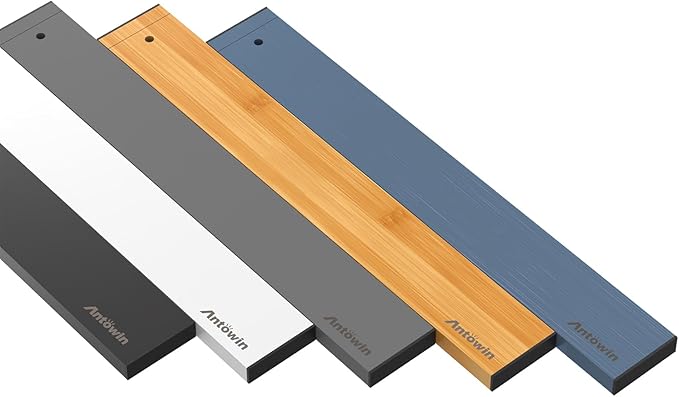 ANTOWIN Bamboo Drawer Dividers Organizers, Expandable Drawer Separators Splitter,17-22 inches Long Adjustable Spring-loaded Organizer for Large Utensil, Clothes, Tools Drawers (White)