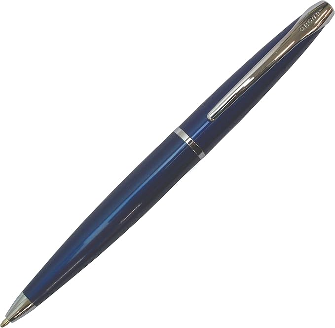 Cross ATX Refillable Ballpoint Pen Presented in a Luxury Gift Box - Medium Point, Black Ink, Translucent Blue