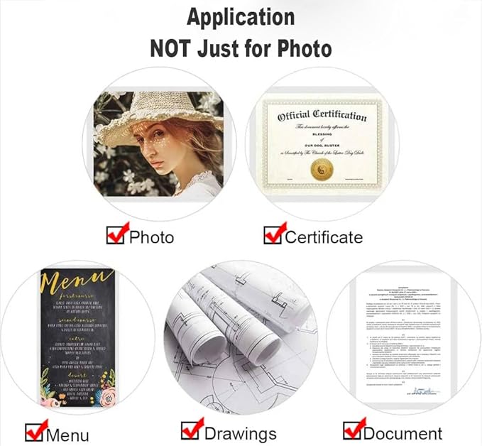 Clear Thermal Laminating Plastic Paper Laminator Sheets, 200 Pack 3 Mil Laminating Sheets, 9 x 11.5 Inch Thermal Laminating Pouches for Thermal Laminator