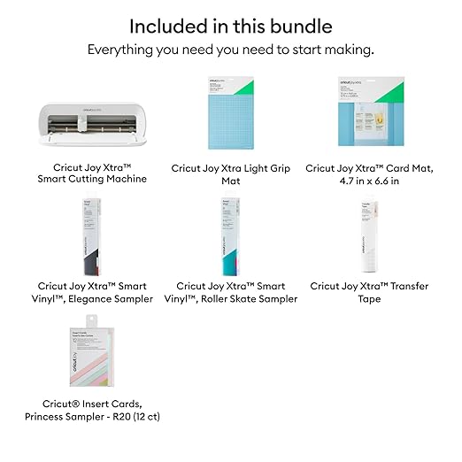Cricut Joy Xtra Smart Cutting Machine | Ultimate Starter Bundle