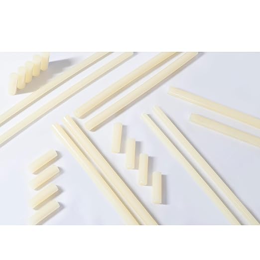 ASA Large Hot Glue Sticks for Glue Gun - 5/8" x 2" | High-Strength Hot Gun Sticks Adhesive for Corrugated Materials | Industrial Grade for Packaging & Woodworking | Pack of 1417