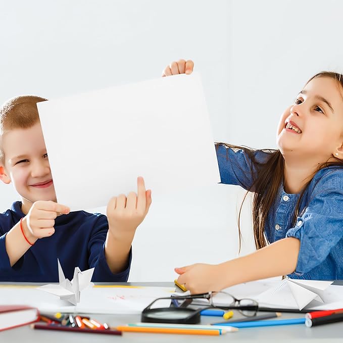 50 Sheets White Cardstock Paper 8.5 X 11 Inch, 180g a4 Printer Paper for Diy Crafts, Scrapbooking, Invitations, Decorations