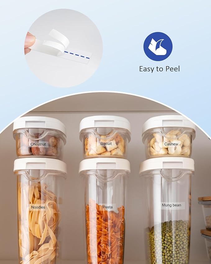 6mm 0.23 Laminated Clear Label Tape Tz-111 TZ Tape Compatible for Brother P-Touch Tze-111 1/4" Tze Label Refills Work for Ptouch Label Maker PT-D220 PT-D210 PT-H110 PT-D400, Black on Clear, 4-Pack