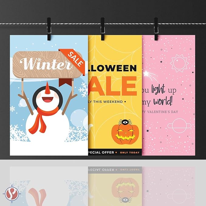 Half Letter Size, 8.5" x 5.5" Pastel Color Cardstock Paper for Arts and Crafts, Scrapbooking, Stationery Printing | Medium Weight 67lb Vellum Bristol (147gsm) Card Stock | 100 per Pack | Goldenrod