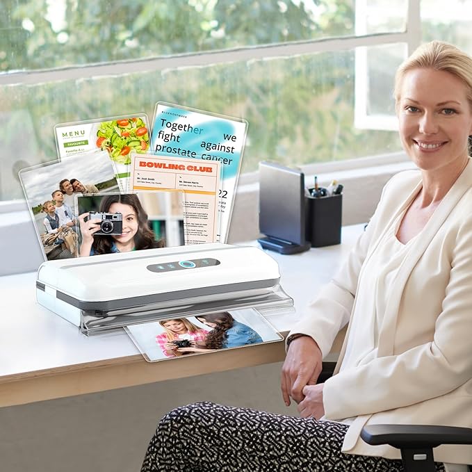 100 Pack 9x11.5inch 10mil Letter Size Laminating Sheets Thermal Laminating Pouches Paper Laminator Sheets File Card Laminator Pouches 8.5x11inch for Permits Cards File Photos (100, 9"x11.5"-10mil)