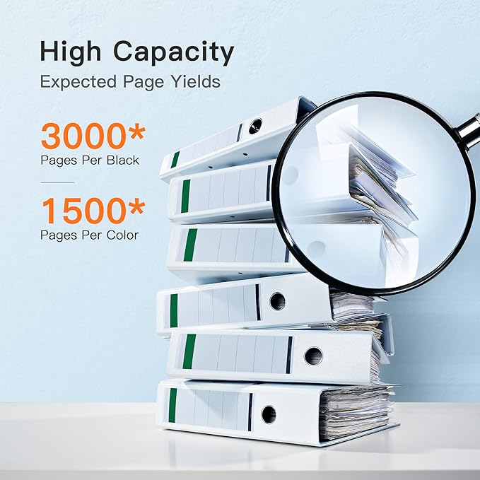 E-Z Ink LC3033XXL Replacement for Brother LC3033 XXL LC3035 Ink Cartridges Super High Yield to Use with Brother MFC-J995DW MFC-J805DW MFC-J815DW MFC-J995DW XL MFC-J805DW XL Printer (4 Pack)