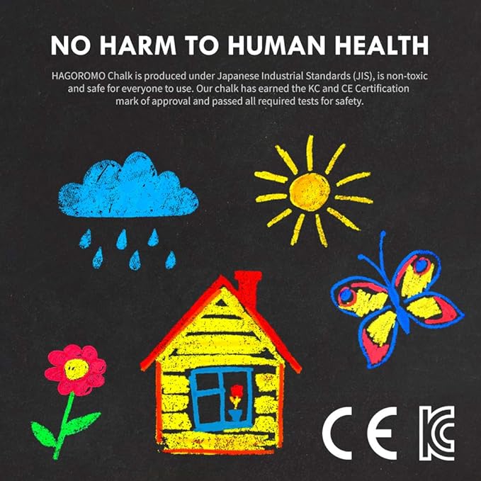 Hagoromo Fulltouch Luminous Chalk 1 Box [5 Color Mix/5 Pcs]