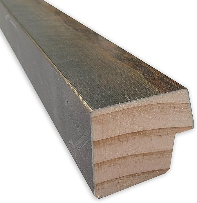 Amanti Art Natural Cork Board for Wall, 24x52 Vision Board with Bronze Frame, Oversize Corkboard Office Decor for Home Organization, Modern Corkboard Pinboard to Display Items for Home Organization