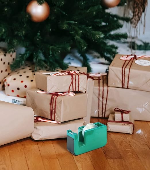 48 Rolls Transparent Tape Refills, Clear Tape Dispenser Refill Rolls, Glossy Gift Wrap Tapes for Office, School, Home, 3/4 x 800 Inches