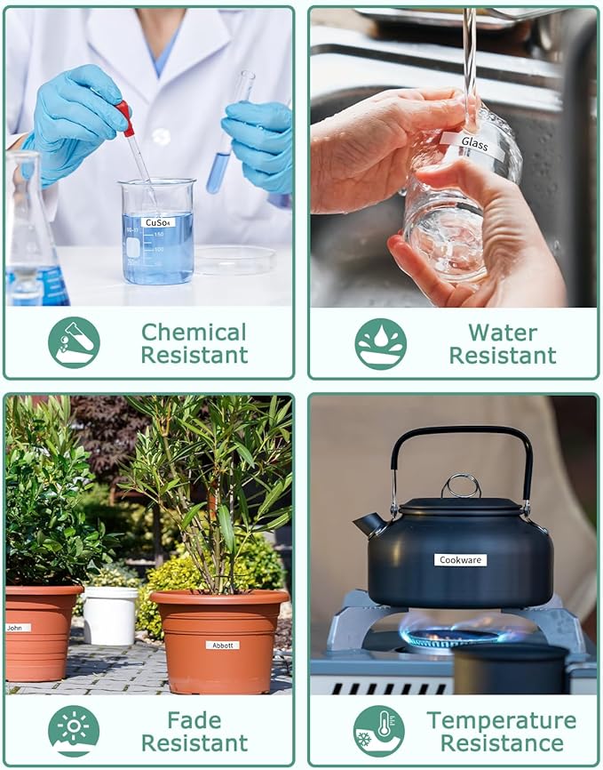 20-Pack 12mm 0.47 Laminated White Tape Tz231 Compatible for Brother Tze-231 P Touch Tze Tz Label Tape Refills Tze231 for PTH110 PTD220 PTD210 PTH103W PTD400 PT1280 PT1290 PT2040 Label Maker