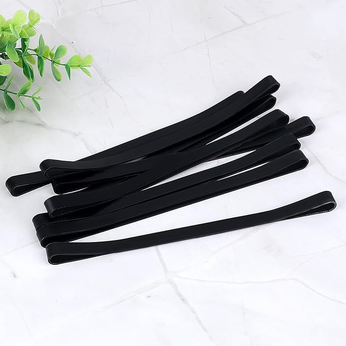 10 Pcs Large Rubber Bands, 8 Inches Heavy Duty Rubber Bands Big Elastics Band for Wrapping Outdoor File Folders Office Home Notebook