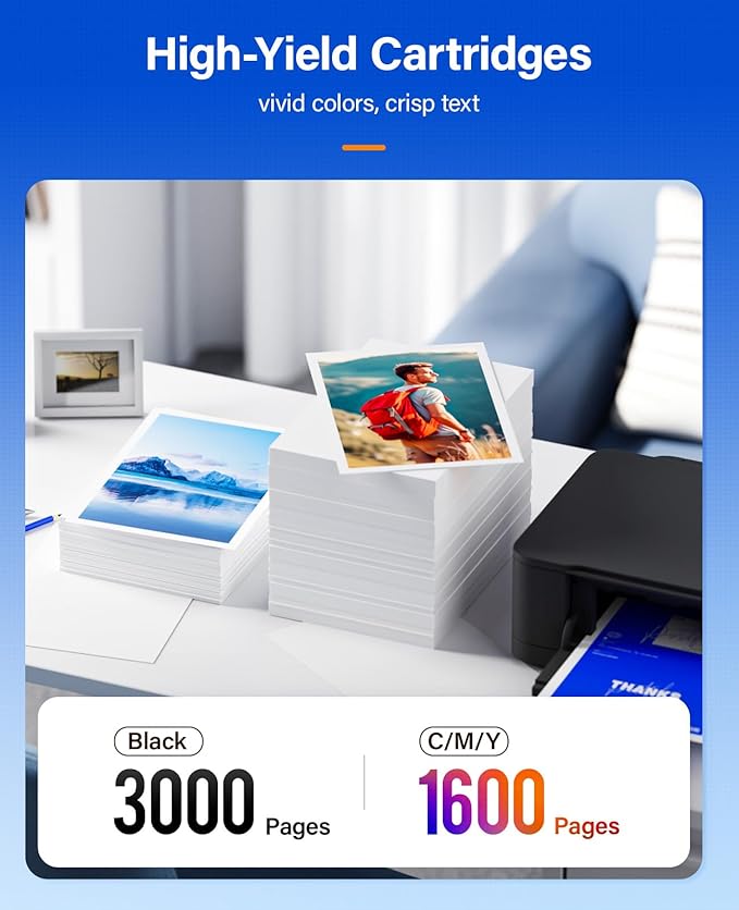 712 712XL Ink Cartridges Combo Set 4-Pack High Yield with chip Replacement for HP 712 712XL Ink Compatible with HP Designjet T650 T630 T230 T210 T250 Studio Plotter Printer (Black/Cyan/Magenta/Yellow)