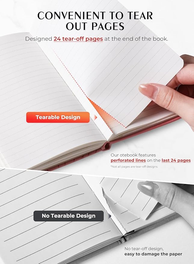 AISBUGUR Pocket Notebook, Small Notebook, 2-Pack Total 320 Pages,3.7" x 5.7" Pocket Notebook (2 Pack, Pink)