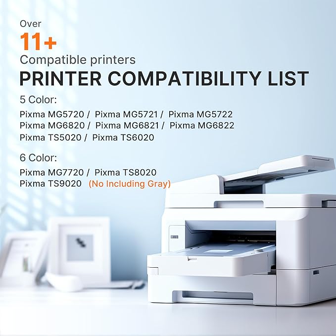 E-Z Ink Compatible Ink Cartridge Replacement for Canon PGI-270XL PGI270XL PGI270 XL PGI-270 to use with MG6821 TS6020 MG6820 MG5720 TS5020 TS8020 TS9020 MG7720 Printer (Large Black, 4 Pack)