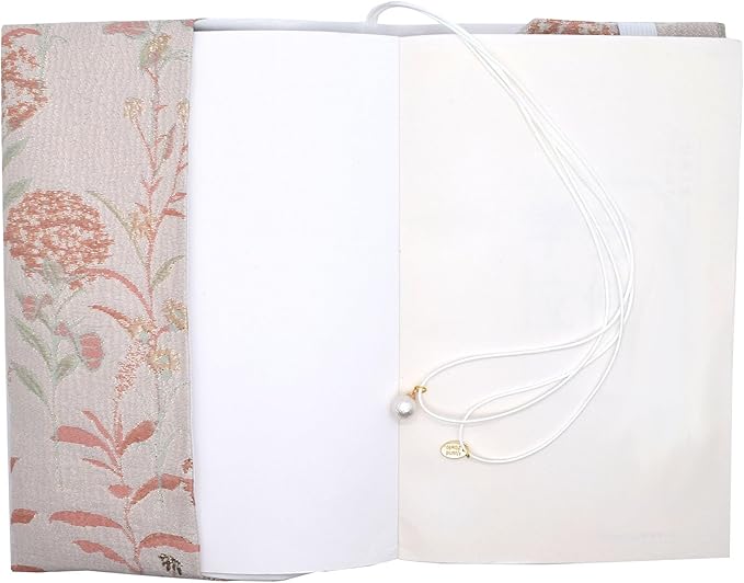 BLBMH A5 Book Covers for Paperbacks Book Cover Fit for 5.5x8.3 inch Adjustable Book Sleeve Cover for A5 Diary Books Fabric Softcover Protector for Notebook - Dandelions Pink