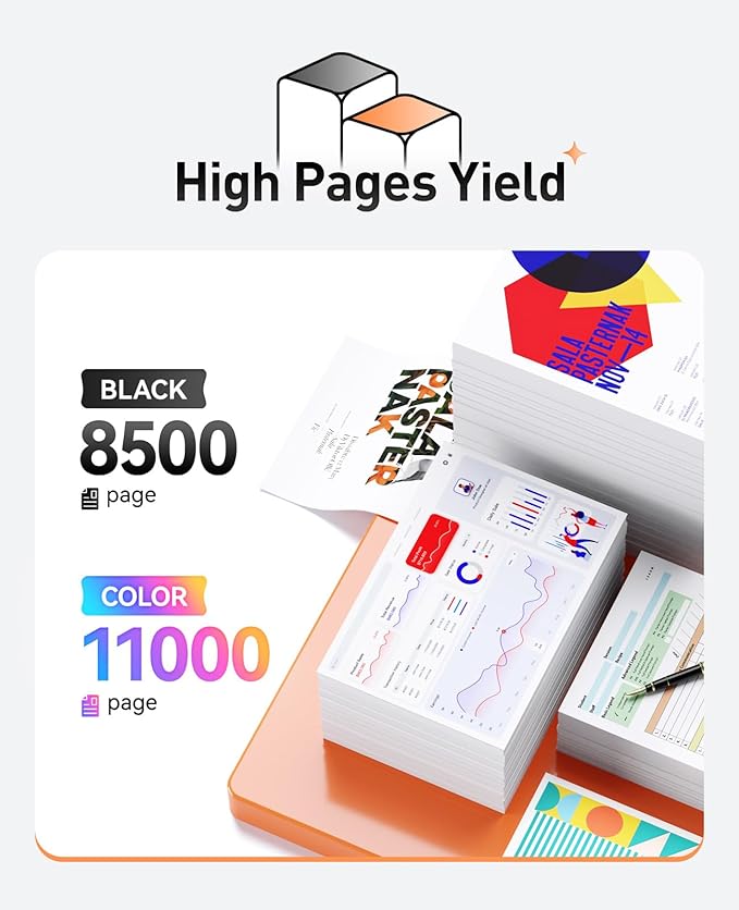 647A 648A Toner Cartridge Set 4-Pack Replacement for HP 647A 648A CE260A CE261A CE262A CE263A Compatible for HP Color Laserjet Enterprise CP4025 CM4540 MFP CP4525 Printer Ink Black Cyan Magenta Yellow