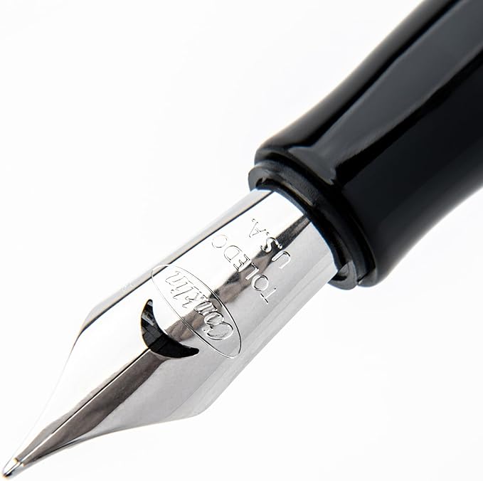 Conklin Duragraph Fountain Pen Abalone Nights - Broad Nib, Elegant Writing Instrument with Stunning Abalone Finish