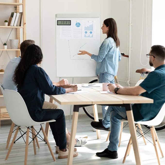 A AIMILAR Digital Countdown Days Timer - AY4053-Black Upgraded Big 999 Days Count Down Clock for Vacation Retirement Wedding