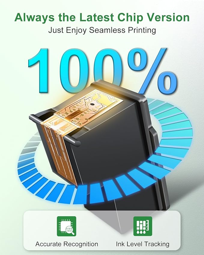 67XL Ink Cartridges Black Color Combo Pack Replacement for HP Ink 67 HP67XL 67 XL Compatible with DeskJet 2755e 2700 2700e 4155e 4100 Envy 6000 6055e 6455e Printer