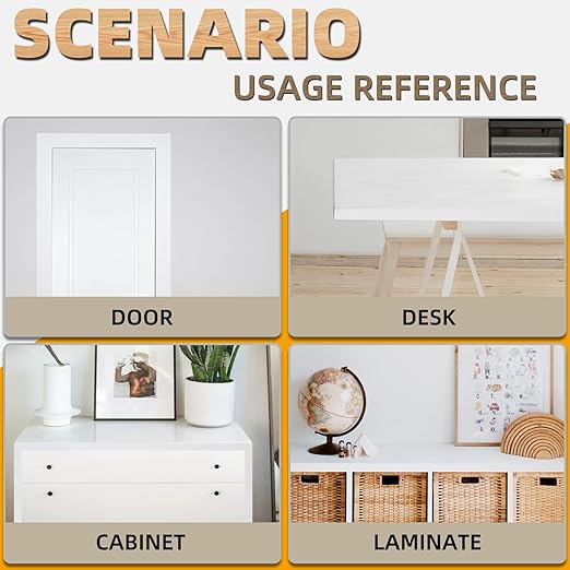 GSCIT Club White Edge Banding, 1 inch x 50ft Melamine Edge Banding with Hot Melt Adhesive Pre-glued Cabinet Edge Banding Flexible White Veneer Edging for Plywood Furniture Table