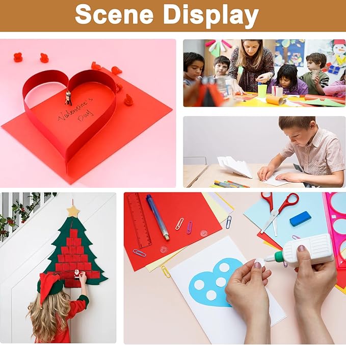 28 Sheets Christmas Red Cardstock 8.5 x 11 Craft Paper, 92lb Dark Red Card Stock for DIY Card Making, Thank You Cards, Wedding, Invitations, Birthday