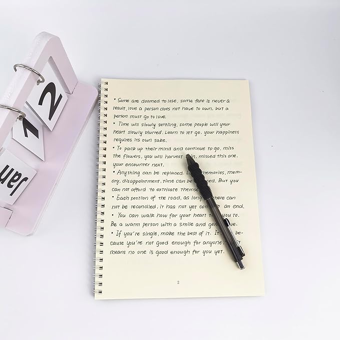 Fengtaiyuan Black Ink, 0.5mm, Retractable Gel Ink Rollerball Pens, Extra Fine, Comfortable Grip, Easy Hold, Writting Smooth, 6 Pack (BlackZS05P6)