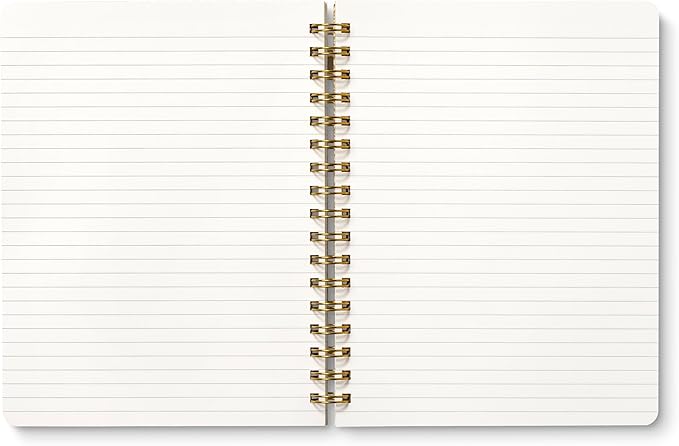 Compendium Spiral Notebook — Joy Is Handmade. — A Designer Spiral Notebook with 192 Lined Pages, College Ruled, 7.0" W x 9.25" H