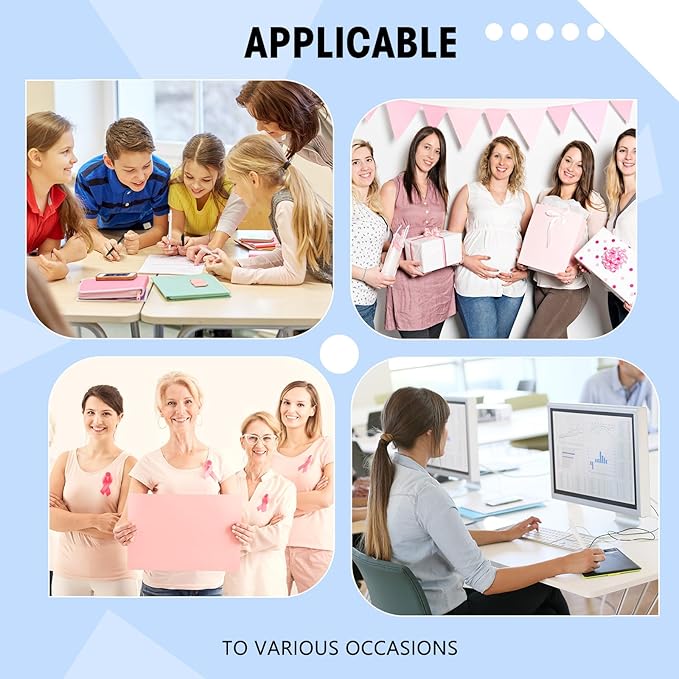 Fulmoon 50 Pcs Ballpoint Pens Bulk Retractable Comfortable Writing Pens Cute Back to School Supplies in Medium Point 1.0 mm for Teacher Student Bridal Shower Baby Shower (Black White Gray)