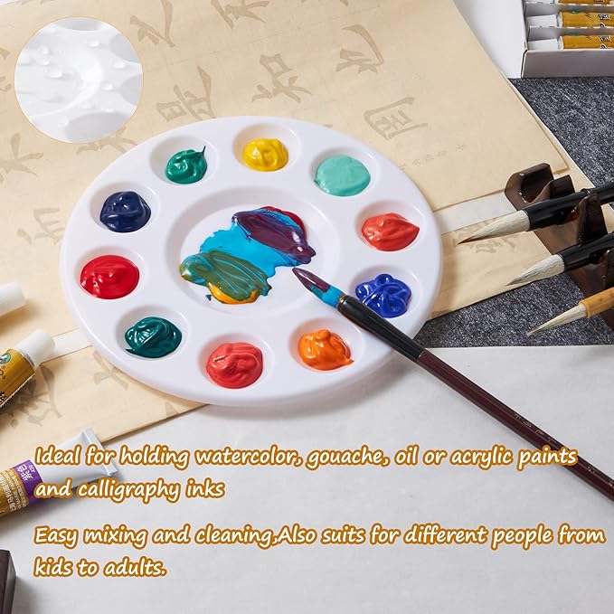 Corciosy Chinese Calligraphy Brushes Set,Professional Sumi Watercolor Brushes Writing, Japanese Painting Set for Beginners