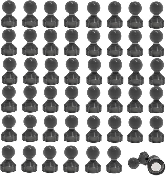 Ant Mag Magnetic Push Pins 48pcs Strong Whtieboard Pins Magnets Perfect Use for Map Fridge Kitchen Home Office Classroom