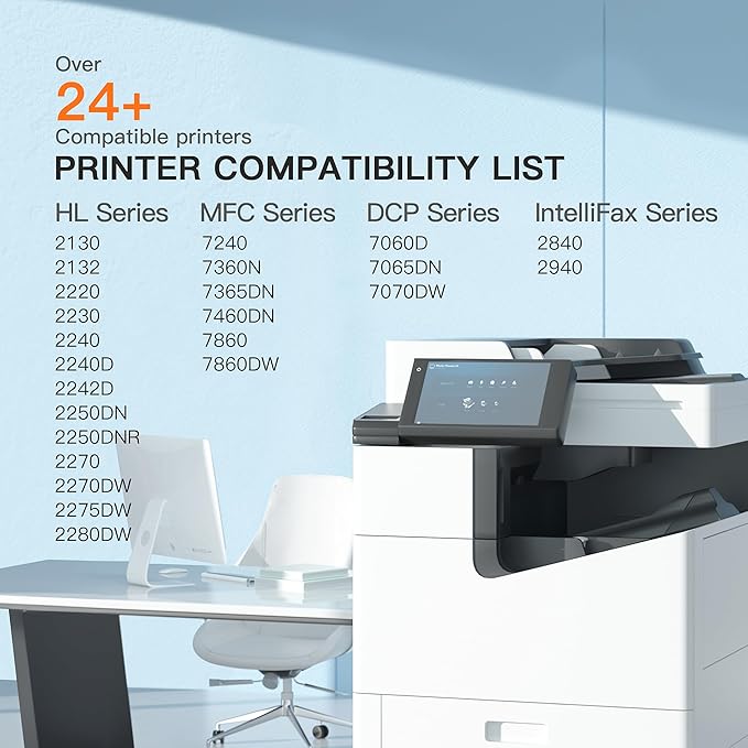 E-Z Ink Compatible Toner Cartridge and Drum Unit Replacement for Brother TN450 TN420 DR420 to use with HL-2270DW HL-2280DW HL-2230 HL-2240 MFC-7360N MFC-7860DW 2840 2940 (2 Toner 1 Drum) 3 Pack