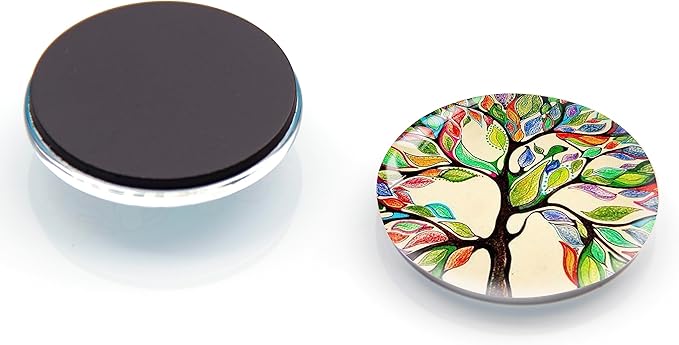 12Pcs Glass Refrigerator Magnet Fridge Sticker,Bird Fridge Magnets Decoration for Crafts,Strong Fridge Magnets for Kitchen, School,Office Whiteboard, Cabinet and Dishwasher