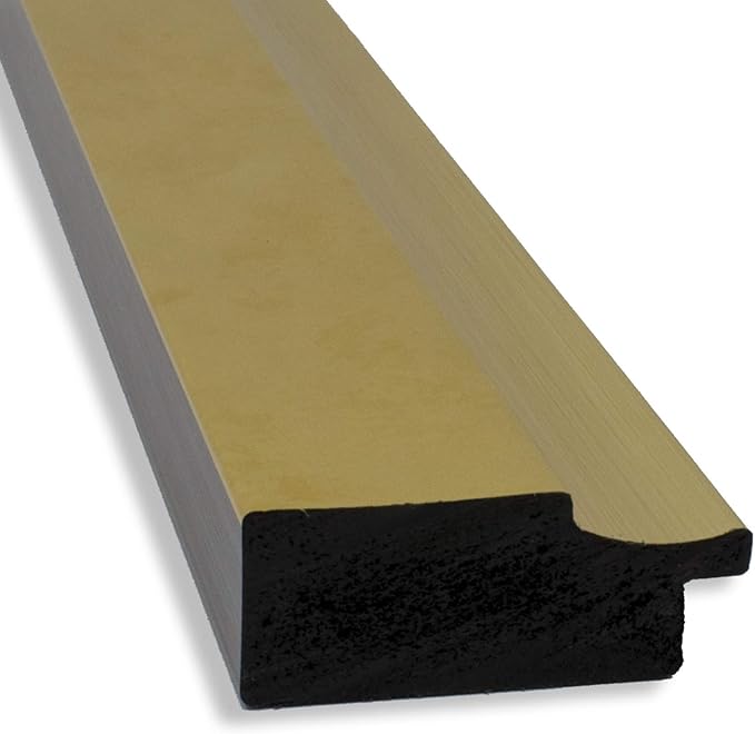 Amanti Art White Cork Board for Wall, 15x33 Vision Board with Gold Frame, Medium Corkboard Office Decor for Home Organization, Casual Corkboard Pinboard to display items for home organization