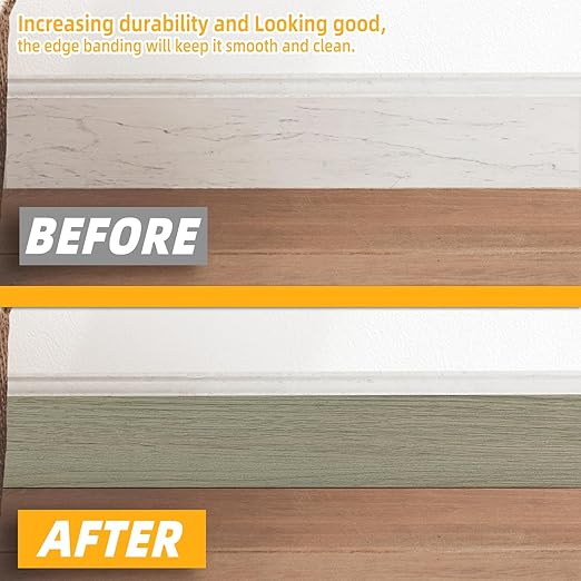 GSCIT Club Wood Grain Repair Tape, 1.7 inch X 50ft Self Adhesive Silver Walnut Grain Repair Patch for Tables, Chairs, Baseboards, Doors, Windows, Floors, Handicraft DIY.