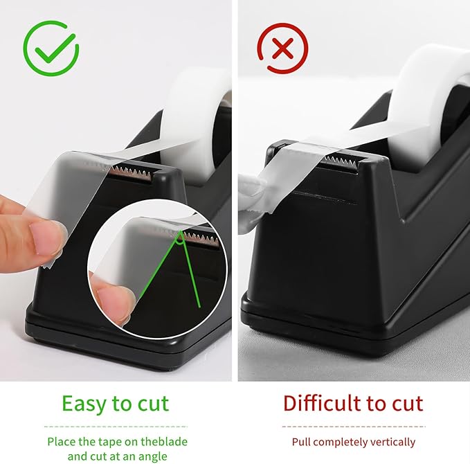 24 Rolls Invisible Tape Refills for Dispenser, Bulk Matte Finish Translucent Tape, 3/4 x 800 Inches, Engineered for Office School Home Repairing Correction and Labeling