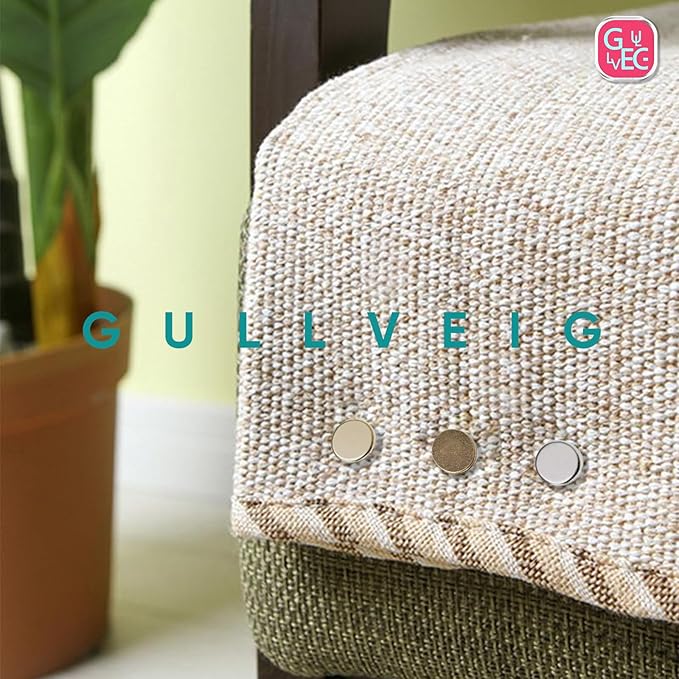 Gullveig Bronze Push Pins and Thumb Tacks: Heavy Duty Flat Upholstery, Long Carpet Tacks, and Decorative Nails for Wood and Fabric, 50 Count