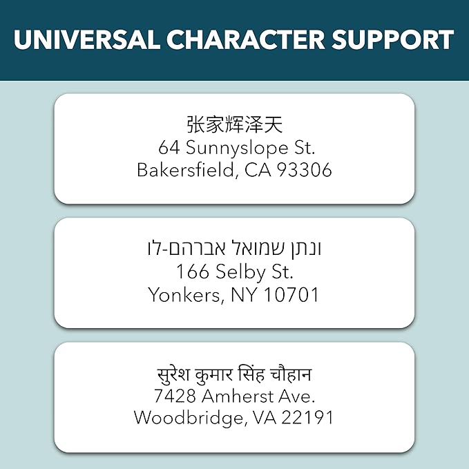 250 Personalized Return Address Labels - Custom Address Labels on Sheets