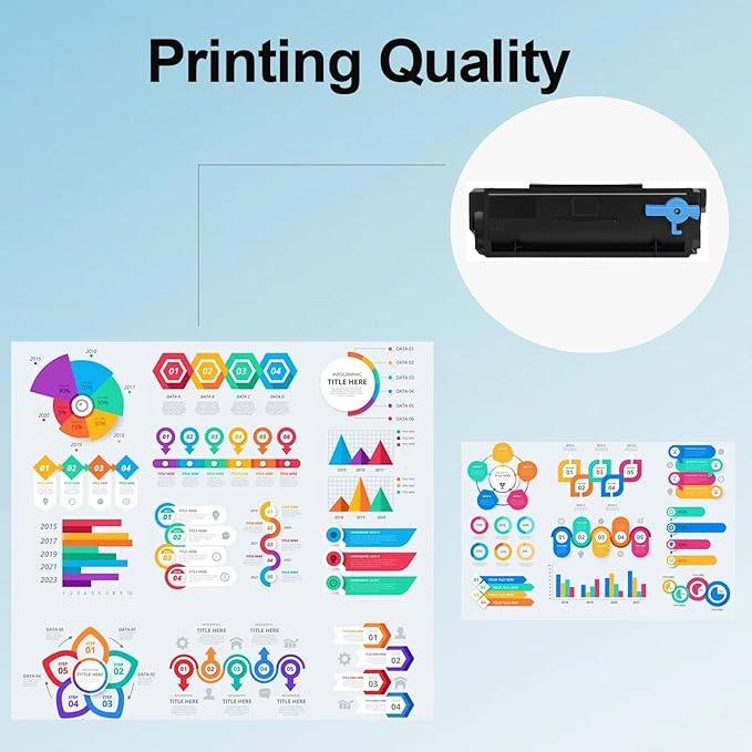55B1H00 High Yield Toner Cartridge Use for MS331 MS331dn MS431 MS431dn MS431dw MX331 MX331adn MX431 MX431adn MX431adw Printers (15,000 Pages)