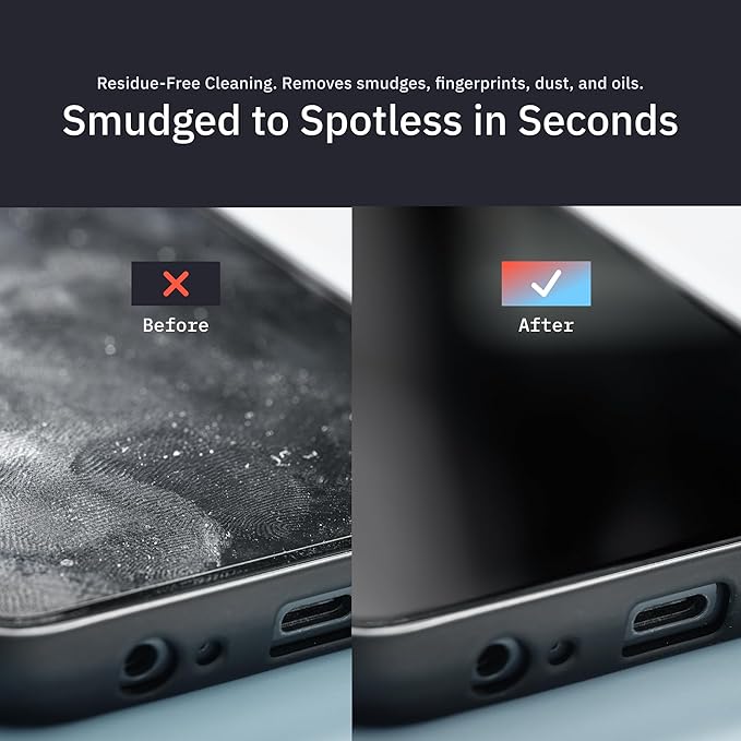 Elite Tech 13-Pack Microfiber Cloth Set - Washable Oversized Cleaner for Eyeglasses, Electronics, Screens & Lenses, Dual Sizes 6"x7" & 12" x12 - Microfiber Cleaning Cloth