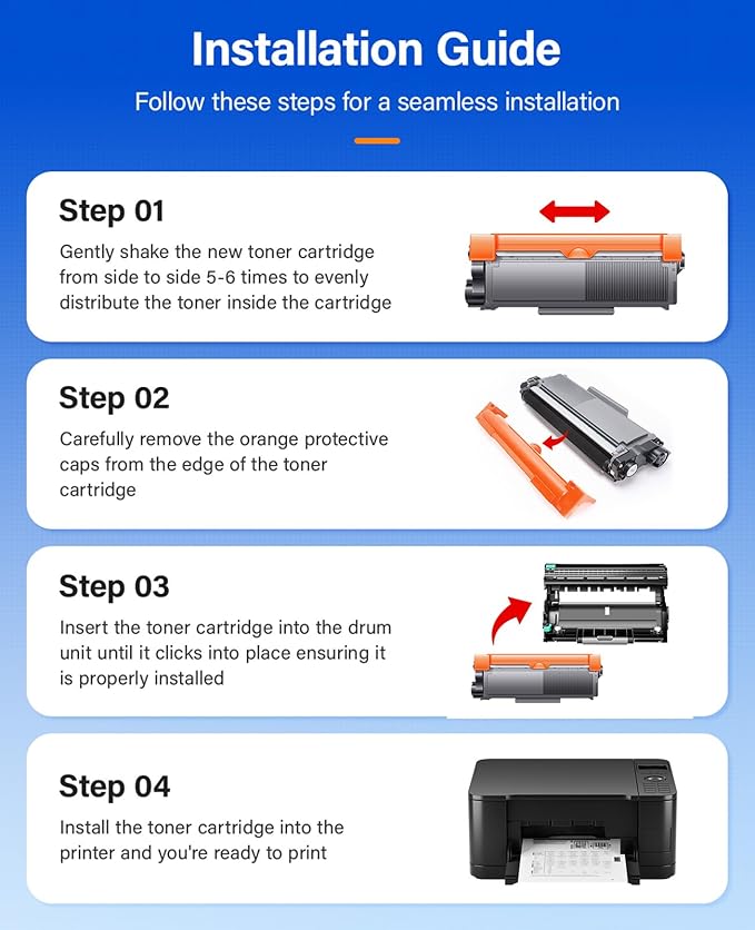 DR630 Drum Unit (Not Toner) Replacement Compatible for Brother DR-630 Imaging Drum HL-L2380DW HL-L2320D HL-L2340DW DCP-L2540DW MFC-L2700DW MFC-L2720DW HL-L2300D HL-L2360DW MFC-L2740DW Printer 2-Pack